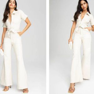 Good American Day & Night bone ivory Jumpsuit